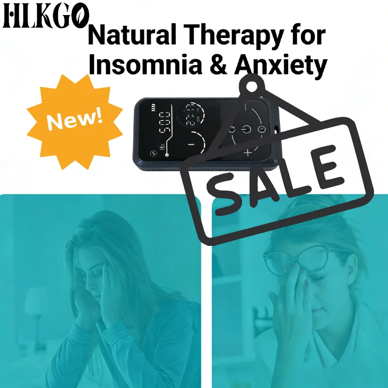 

Professional Portable Vagus Nerve Stimulator, Ear Clip Neurotransmitter Regulator Device for Stress Relief Anxiety Calm