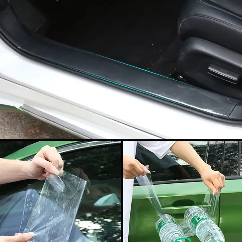Premium High Stretchable TPU Transparent Film Car Vinyl Wrap Vehicle Anti-scratch Protection Cover Self Healing Auto Accessories