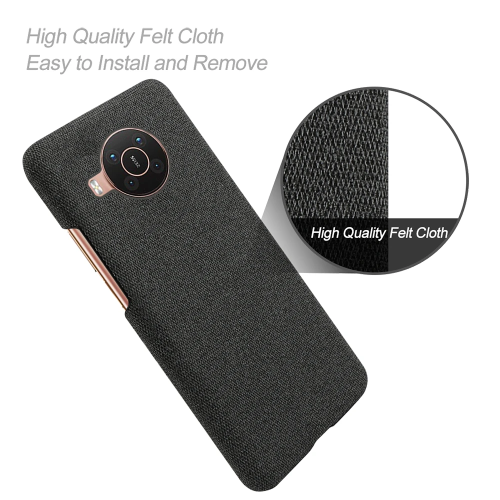 For Nokia X20 X10 G20 G10 8.3 8 V 5G UW 7.2 6.2 Funda Luxury Cloth Texture Fitted Case For Nokia 3.1 5.1 6.1 8.1 Plus 5.4 Cover