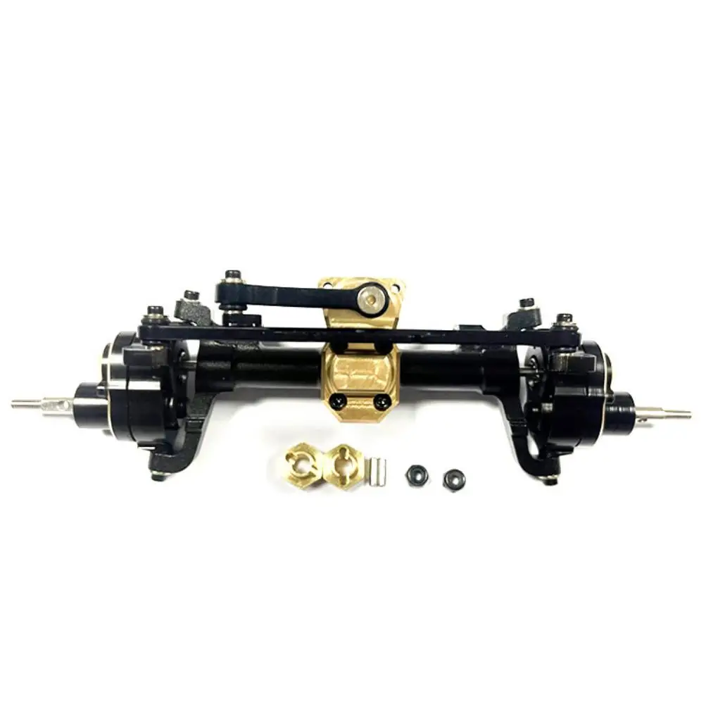 

RCGOFOLLOW Front Axle for RC Rock Crawler Car 1/24 Axial SCX24 Crawler RC Upgrade Parts