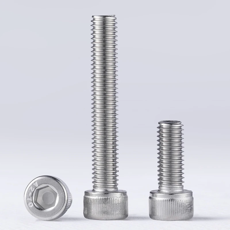 M3 M4 M5 M6 M8 M10 M12 304 Stainless Steel Reverse Thread Inner Hexagon Screw Anti-Wire Left-Handed  Bolt