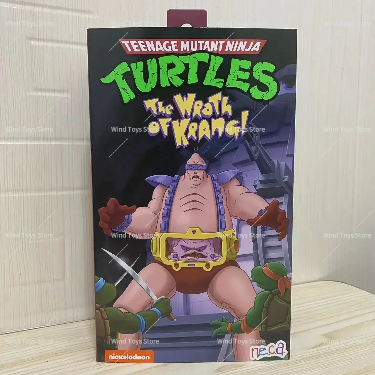 Figurka Akcji Wojownik Krang 54157 Żółwie Ninja 7 Cali Robot Wersja Animowana Zabawki Tmnt Prezenty