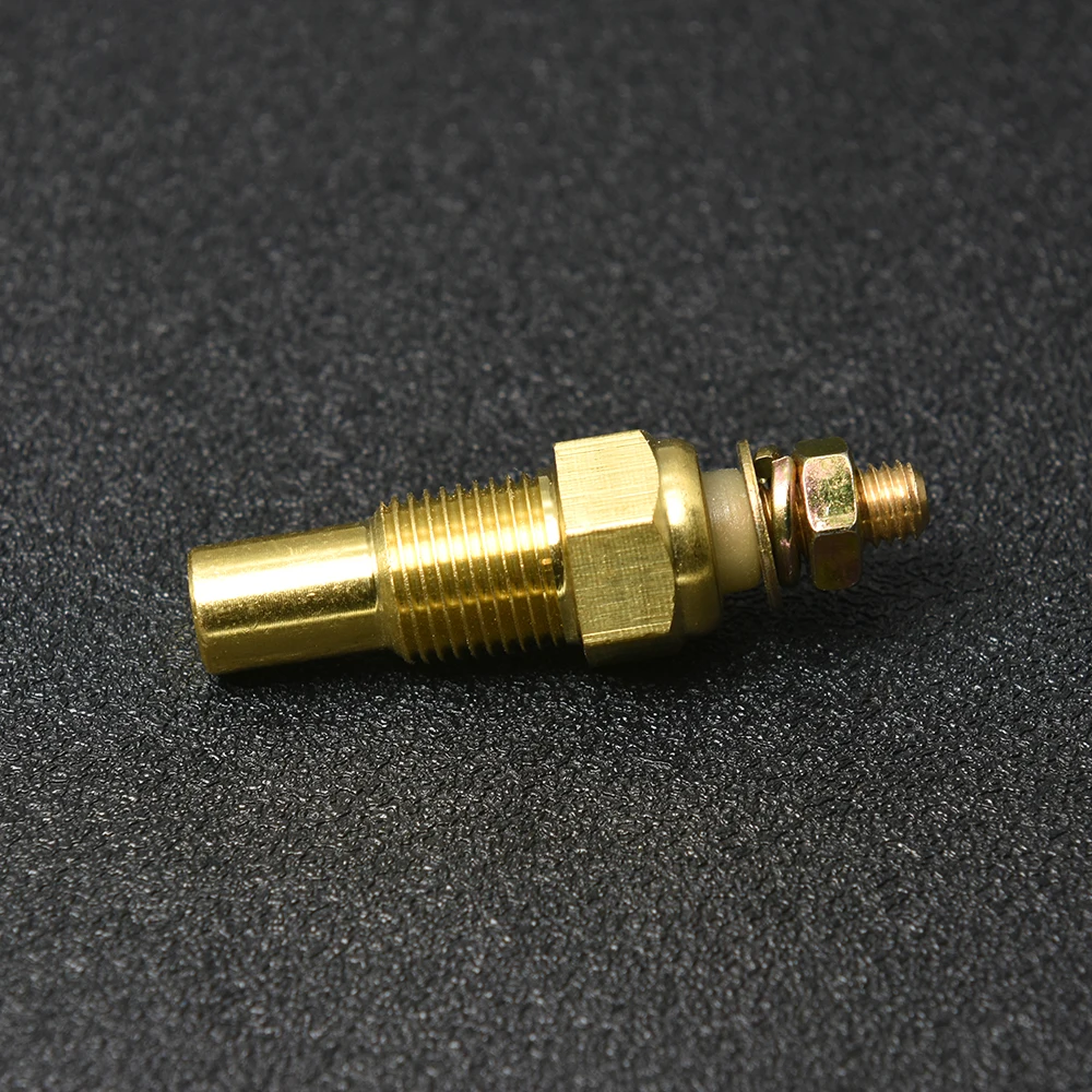 12V Rennwagen Messgerät Öltemperatursensor & Wassertemperatursensor 1/8 NPT Temperatur Temperatursensor Wasser Öleinheit Sender Gauge Universal