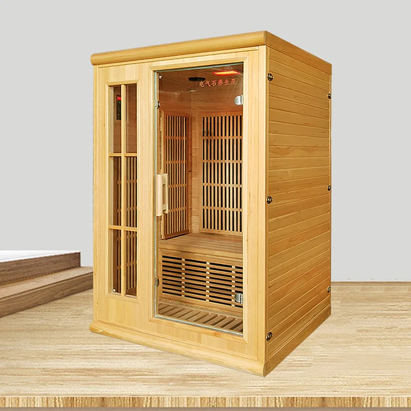 Far infrared steam room, double sweat room, Chu stone  room, Tomalin tourmaline tourmaline light