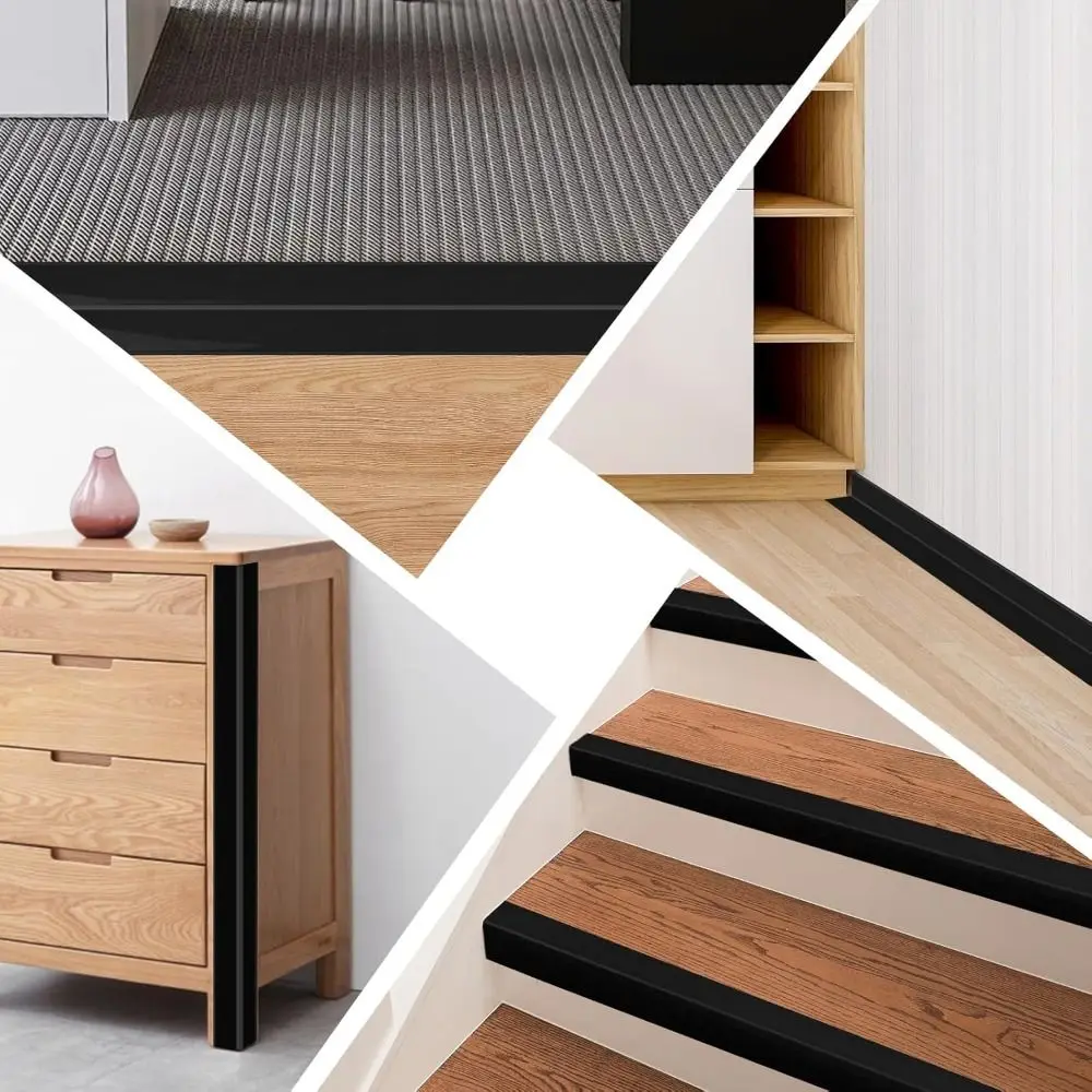 

Универсальная самоклеящаяся защитная лента для углов стен, гибкая, легко режется, для заделки зазоров, для потолка