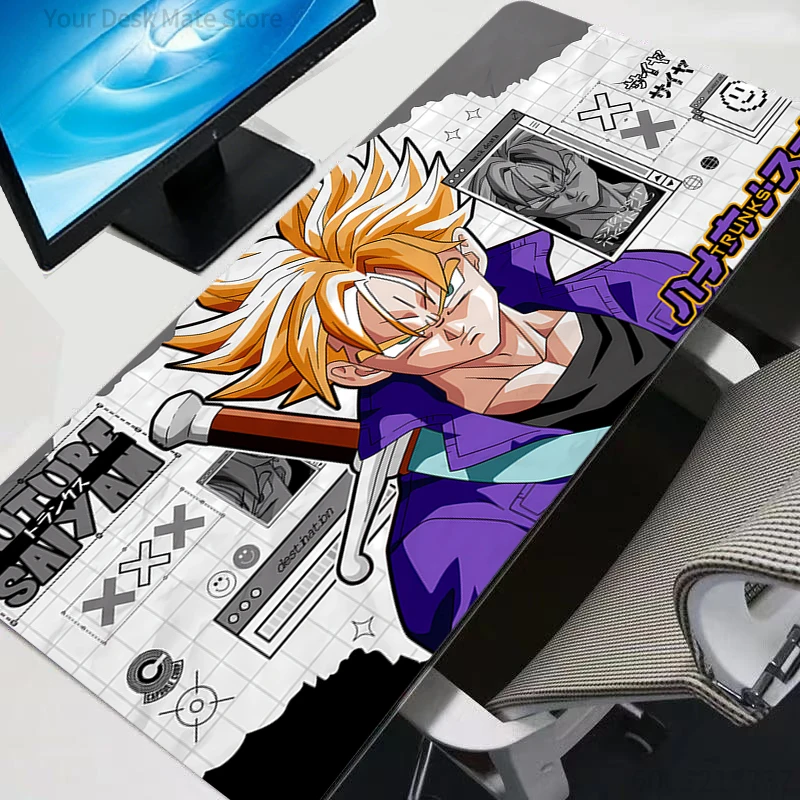 CM XXL Rubber Large PC Mousepad Dragon Ball Anime Durable Gamer Gaming Mouse Pads Desk Keyboard Mat Computer Laptop Mat