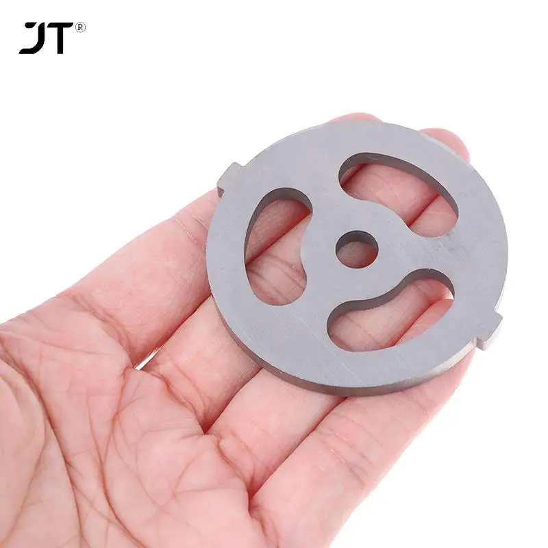 1pc Stainless Steel Meat Grinder Plate Net Knife Meat Grinder Parts Meat Hole Plate Large 3 Holes