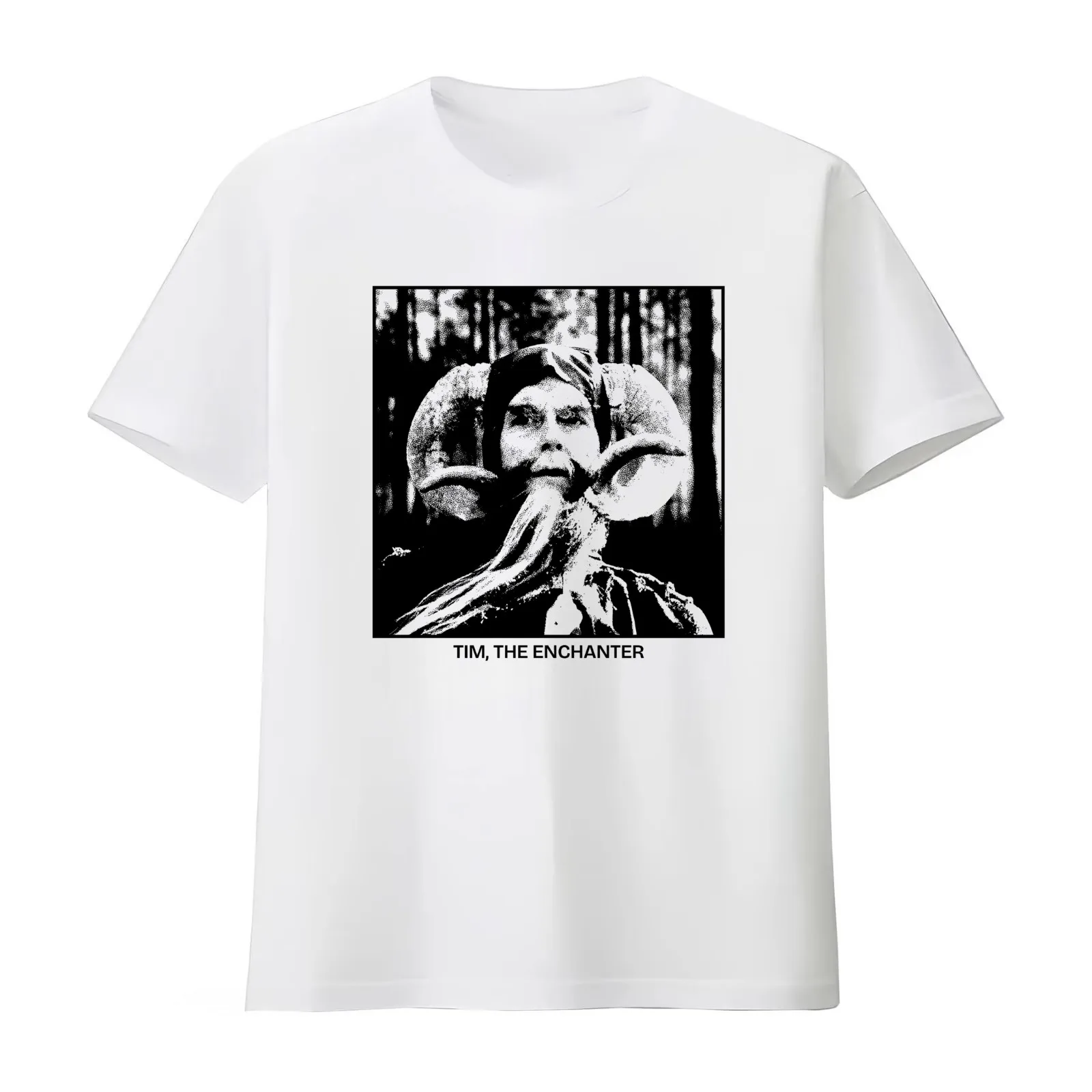 Tim The Enchanter T-Shirt Summer Casual Cotton Tee Oversized Streetwear Tops Vintage Graphic Print Loose Fit Short Sleeve