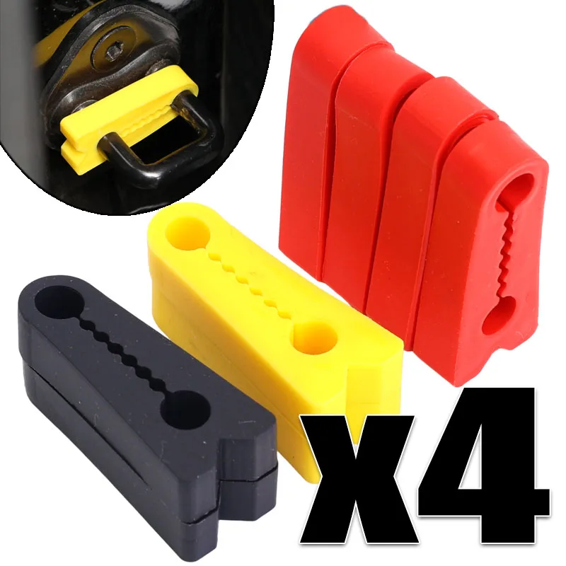 Set di 4 Pezzi Ammortizzatori per Serratura Porta Auto, Guarnizioni Anti-Vibrazione e Anti-Urto per Toyota Camry