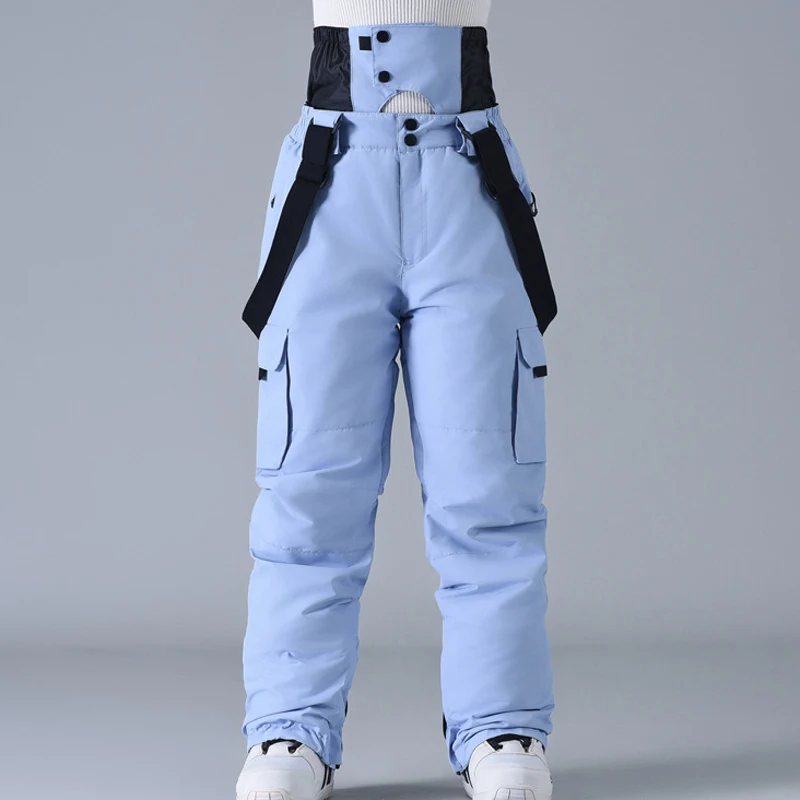 Adulto, uomo e donna, pantaloni da neve con protezione in vita, pantaloni da snowboard, abbigliamento da sci, pantaloni da tuta da sci, pantaloni da snowboard
