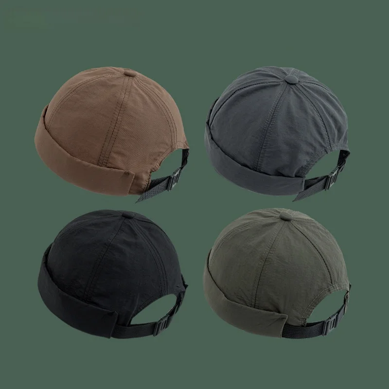 casquette-unisexe-a-sechage-rapide-fine-sans-bord-style-street-ajustable-a-dessus-rond-pour-couples-ideale-pour-l'ete-pour-les-moins-de-35-ans