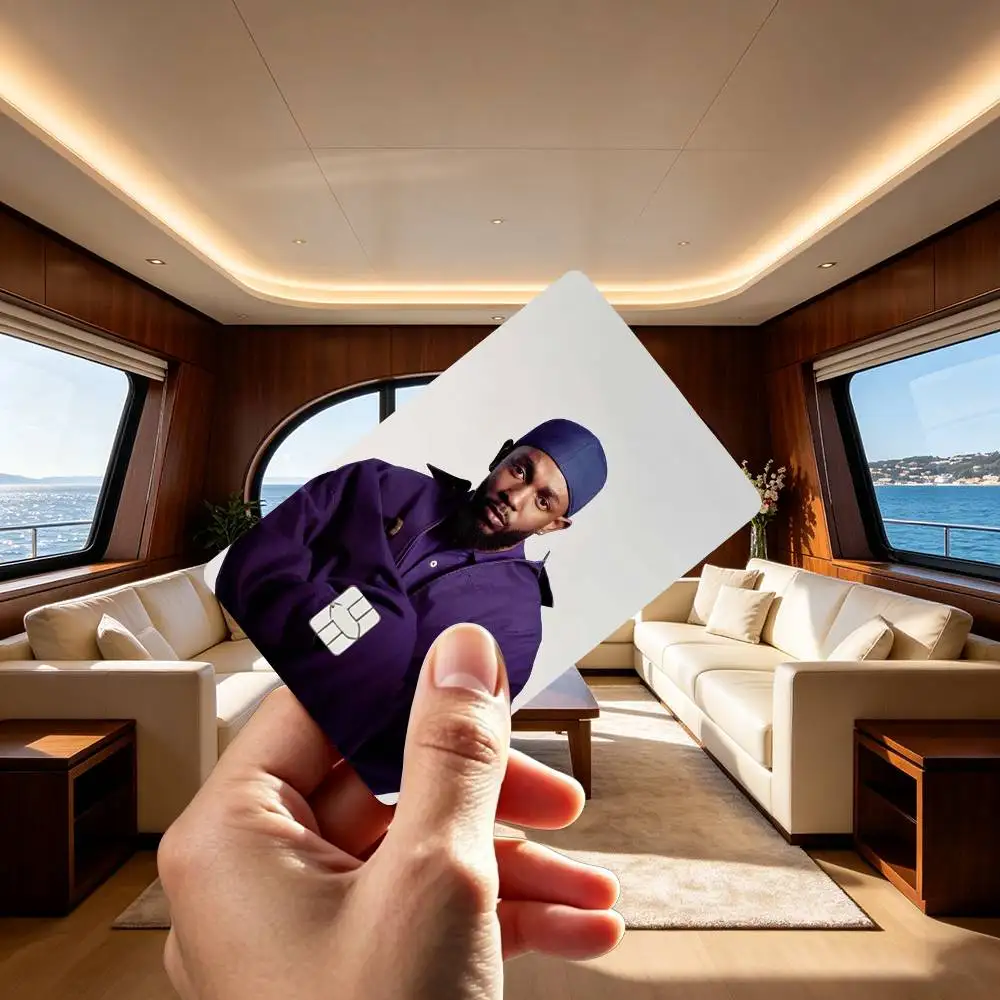 Pop-Rap Singer K-Kendrick Lamar-R Credit Card HD Stickers Small Chip Waterproof Sticker Game Card Decal Gift