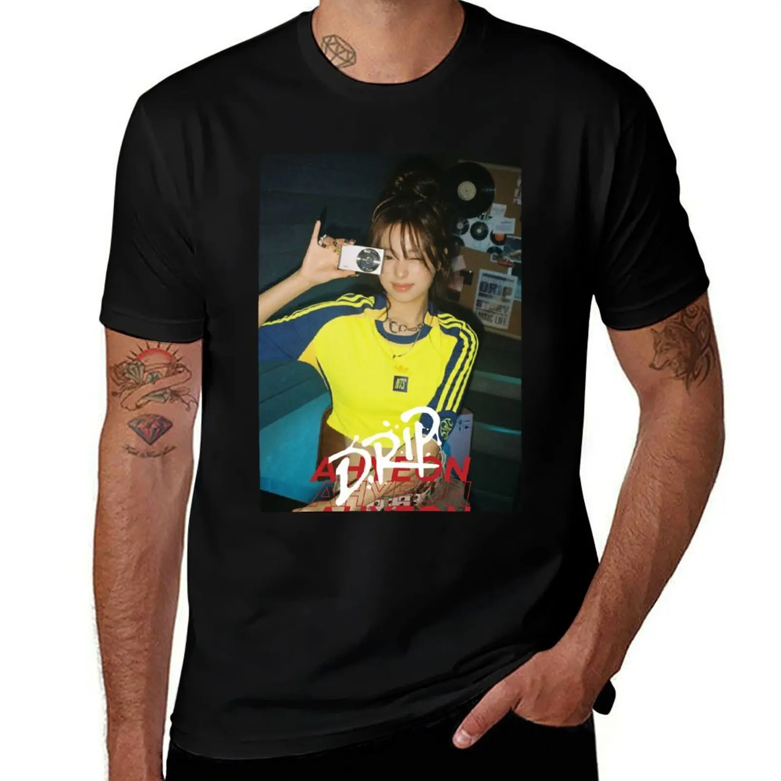 

BABYMONSTER DRIP AHYEON FOREVER LIKE THAT LOVE IN MY HEART BILLIONAIRE CLIK CLAK MONTIEZ T-Shirt Clothing mens t shirt