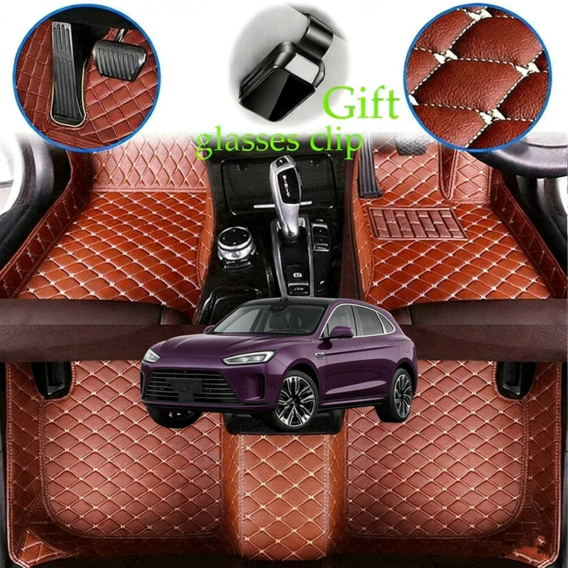 

Custom For AITO Wenjie M5 2022-2025 SUV 5-Seat Waterproof Car Floor Mats Car Accessories Carpets Covers Left /Right Hand Drive