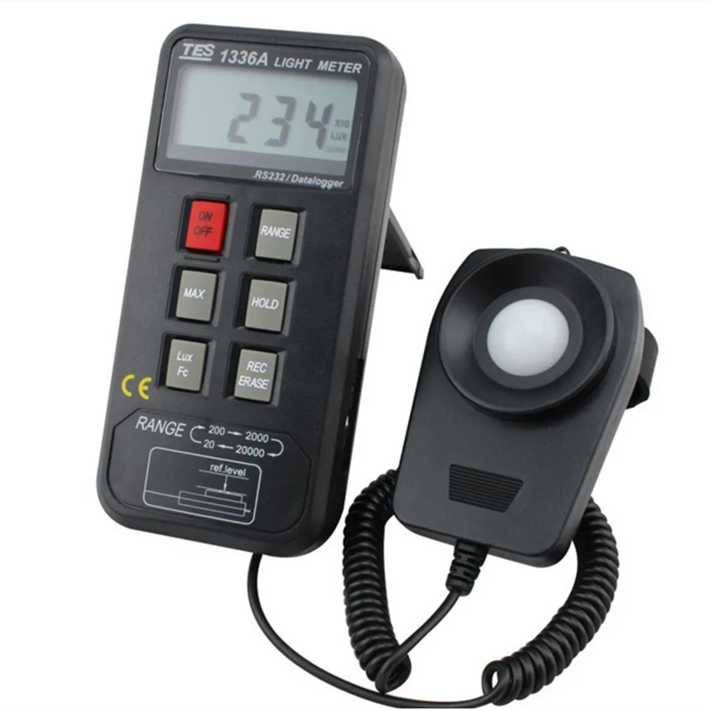 precision illuminance meter Pyranometer, Digital Lux Lightmeter Tester,Light Illuminance Meter,Light Meter