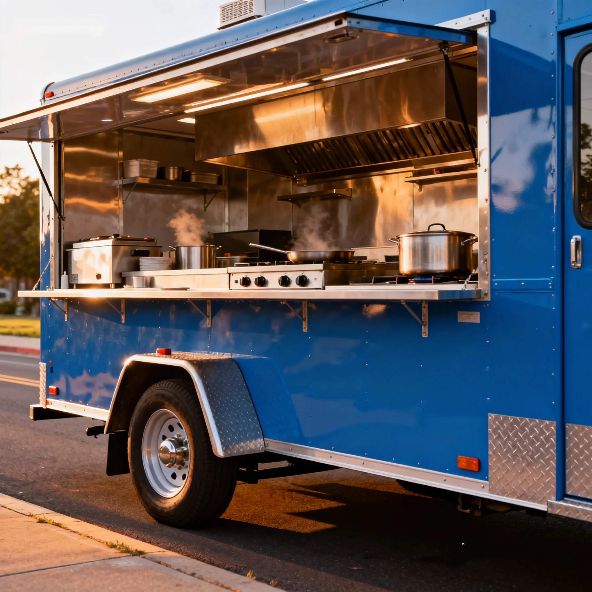 

Mobile Kitchen Food Truck CE Certification Europe and USA Outdoor Kitchen Hot Dog Food Cart Food Trailer for Sale