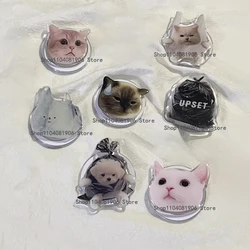 Korea Cute Cartoon Cat Puppy Magnetic Holder Grip Tok Griptok Phone Stand Holder Support For iPhone 14 For Pad Magsafe Smart Tok