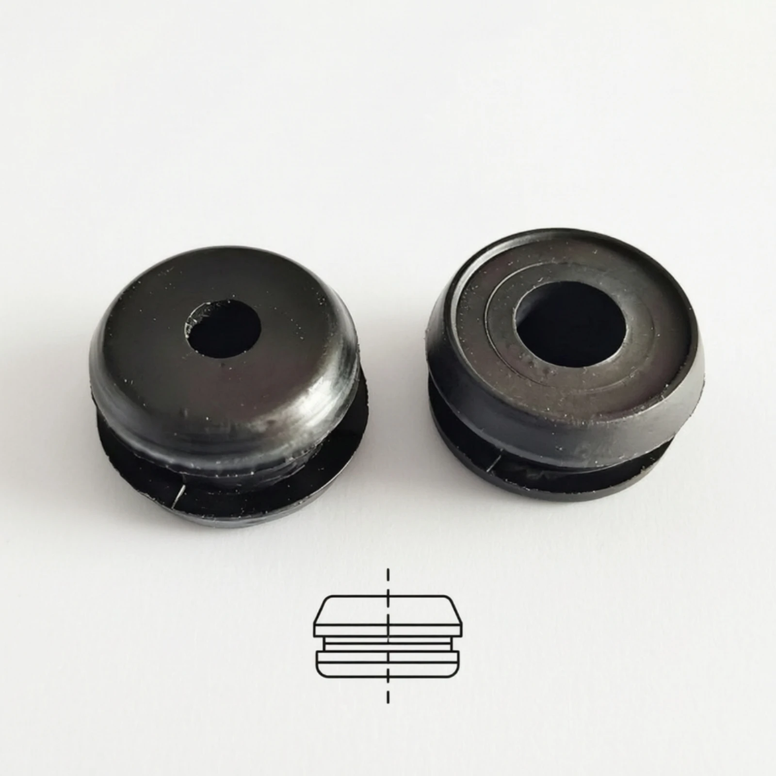 Transfer Case Gear Linkage Bushing Rubber Transfer Case Bushing Auto Part Wear Resistant Hardware Long-Lasting