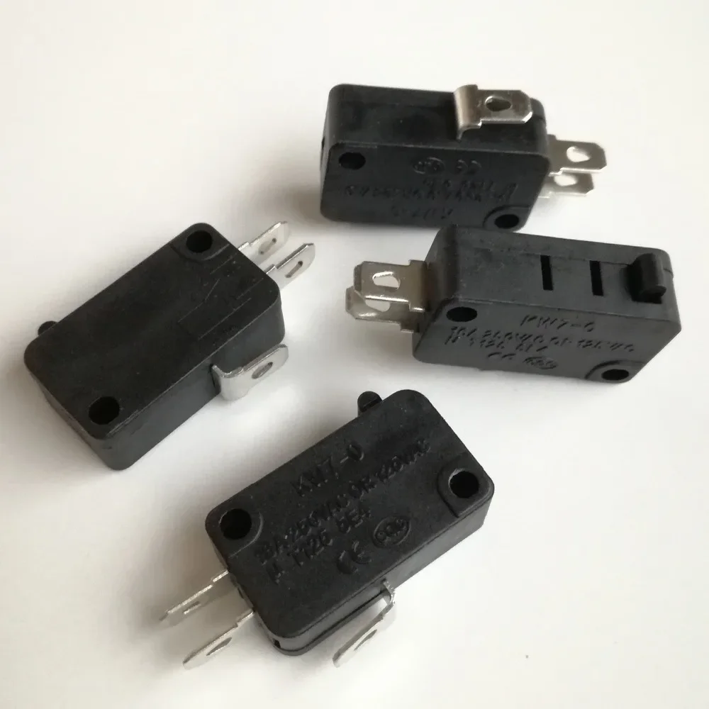 10 قطعة Microswitch حساسة مفاتيح مايكرو مفاتيح 16A 125V/250VAC 5E4 KW7-0 ل طباخ كهربائي CE UL شهادات #3