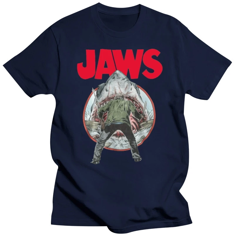 Jaws Movie T-shirt Sahrk Cult Movie Tee 70s 80s 90s Amity Island