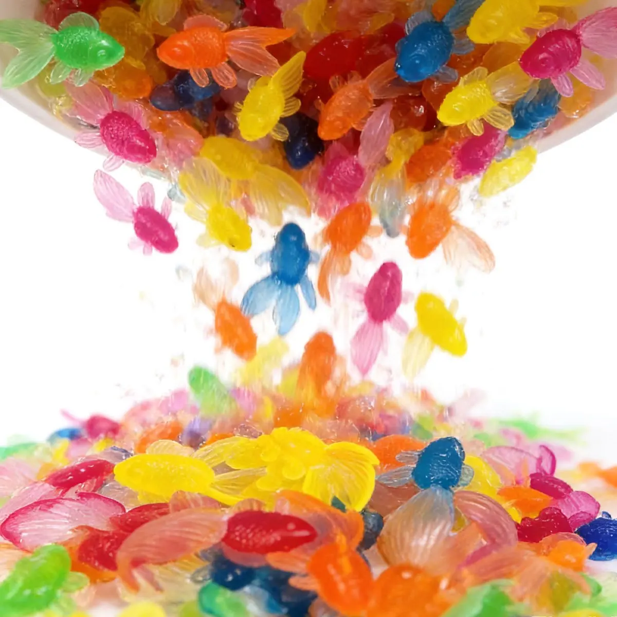 14-teiliges Set mit simulierten schwimmenden Goldfischen, geeignet für den Innen- und Außenbereich, für Sommer-Poolpartys oder zur Dekoration der Badewanne – Detail 4