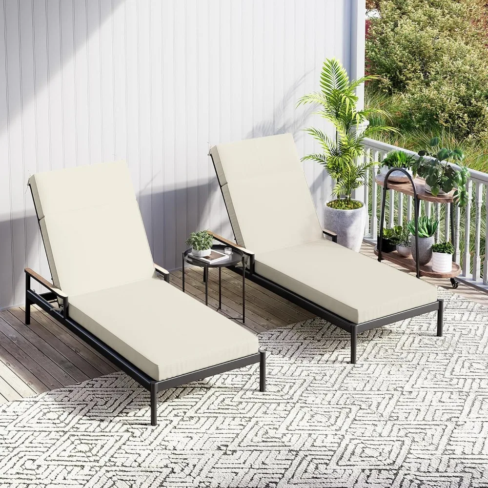 وسائد استرخاء خارجية، 80 لتر × 26 عرض × 4 أبعاد، رغوة عالية الكثافة، طاردة للماء، مقاومة للبهتان، مجموعة وسائد خارجية متينة #2