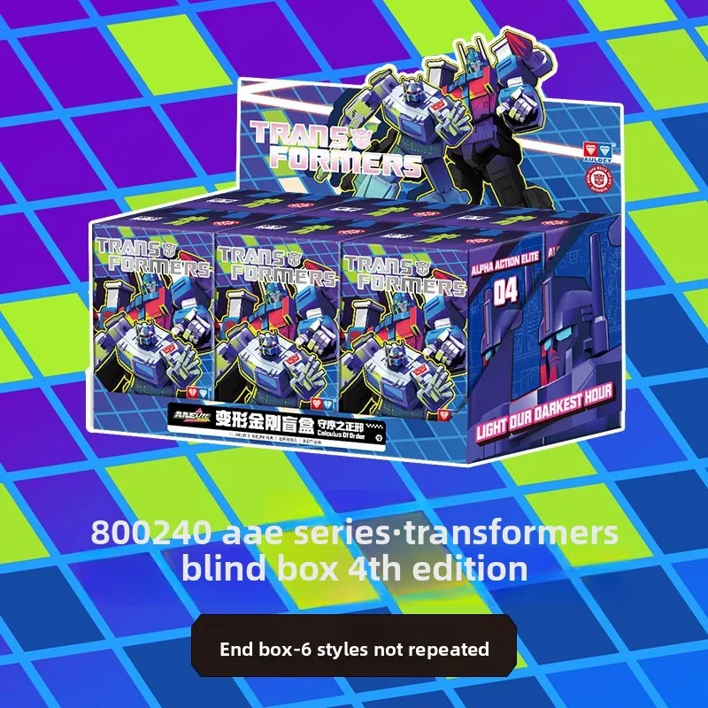 AULDEY Transformers AAE Series Optimus Prime Red Spider Mecha Model Ultra Magnus Ironhide Shockwave Action Figure Gift Genuine image 3