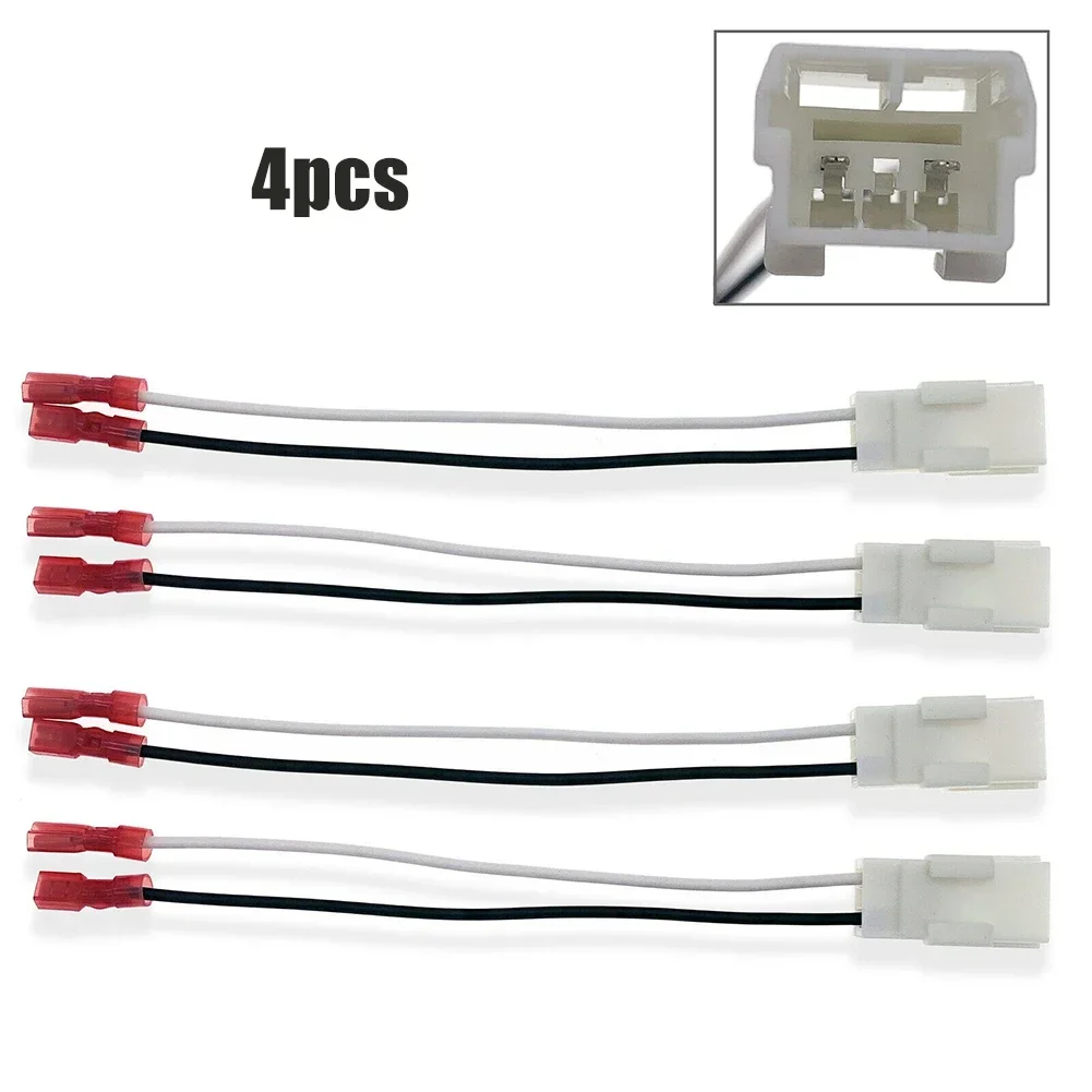 4 pièces haut-parleur adaptateur câblage SFP connecteur SP-6514 72-6514 pour fusible pour Jeep pour Dodge haut-parleur adaptateur câble de câblage