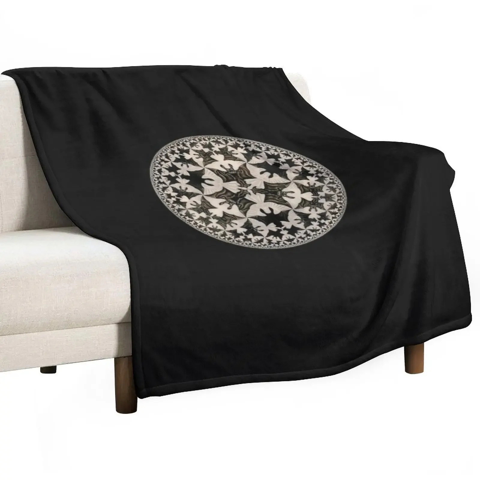 

Angels & Demons MC Escher Premium Throw Blanket Softest anime Luxury Throw Sofa Throw Blankets