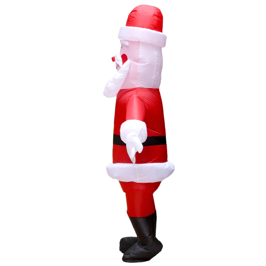 Christmas Funny Inflatable Costumes Gingerbread Man Santa Claus Elf Snowman Tree Penguin Adult Halloween Carnival Party - view 5