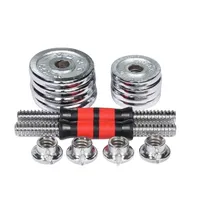 Dumbbell  Fitness Home Equipment  Adjustable Weight Set Solid Iron 10kg Dumbbell Electroplated Barbell