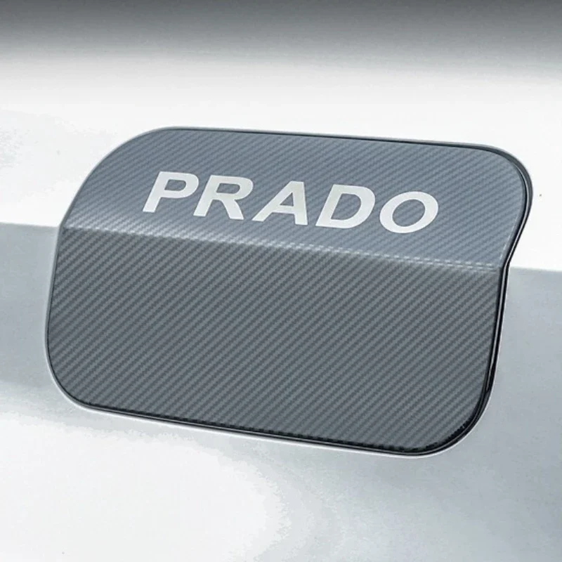 

For Toyota Land Cruiser 250 Prado LC250 2024-2025 Stainless Steel Carbon Fiber Car Fuel Tank Cap Decoration Car Accessories