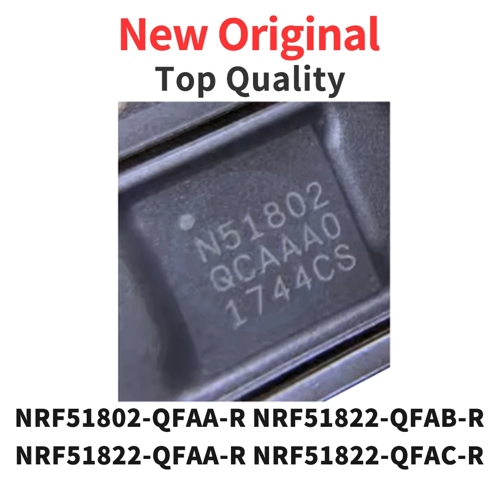 1 Buah NRF51802-QFAA-R NRF51822-QFAB-R NRF51822-QFAA-R NRF51822-QFAC-R QFN Baru Asli