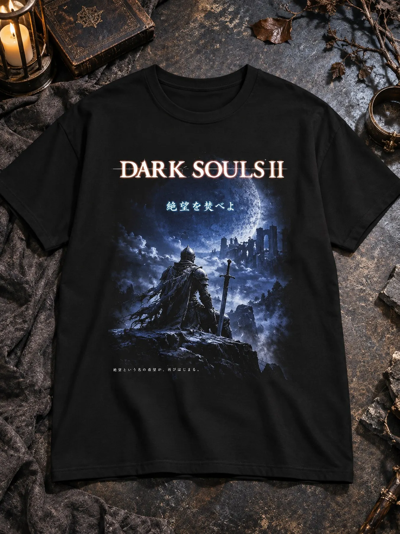 Vintage Dark Fantasy Soulslike Gaming Fromsoftware Souls Fans Punishing Gaming Session Nights Men'S T-Shirt Unisex Tee