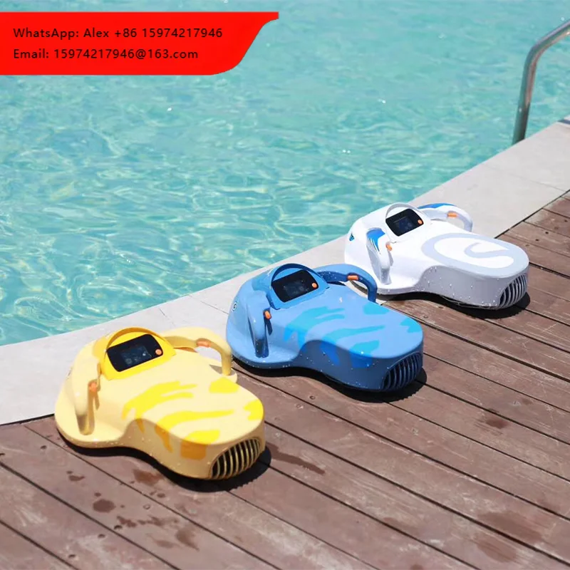 Colorful Water Scooter 3200W Electric Scooter Powerful Surfing Body Board For Adult