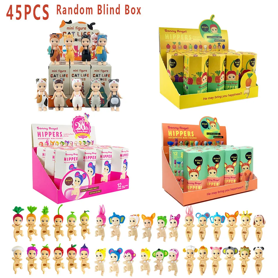 Collection 69Style Sonny Angel Blind Box Dreaming Series Mini Anime Figure Ornaments Dolls Fans Children Christmas Birthday Gift