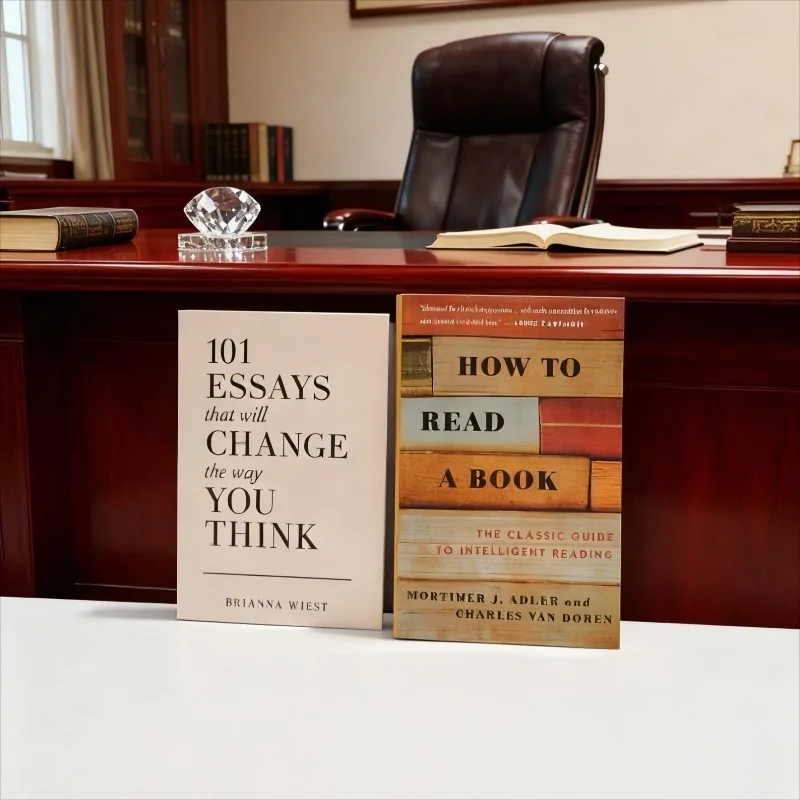 

《101 Очерки, которые изменили способ. Ты думайте》+《Как читать книгу》Миссная система трансформации и глубокого чтения Рождественский подарок