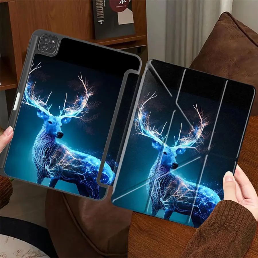 

Holder Cover Tablet Case For iPad Mini 6 7 Pro 11th 10th 9th 8th 7th 12.9inch Air 4 5 M3 M2 M4 11inch Pro 2025 Creative Cool