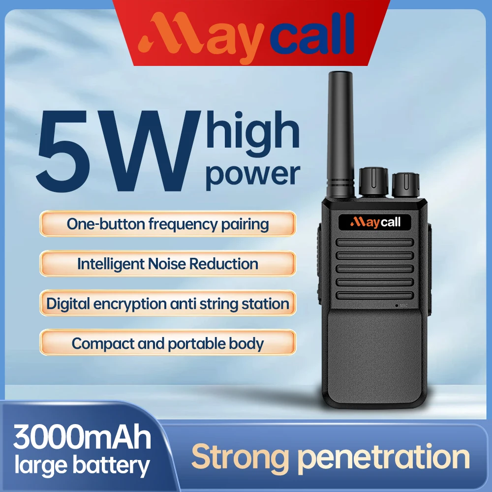 maycall-mc-228-5-watts-talkie-walkie-bidirectionnel-frs-interphone-Emetteur-recepteur-resistance-a-l'eau-ipx4-portee-1-10km-chargement-type-c-pour