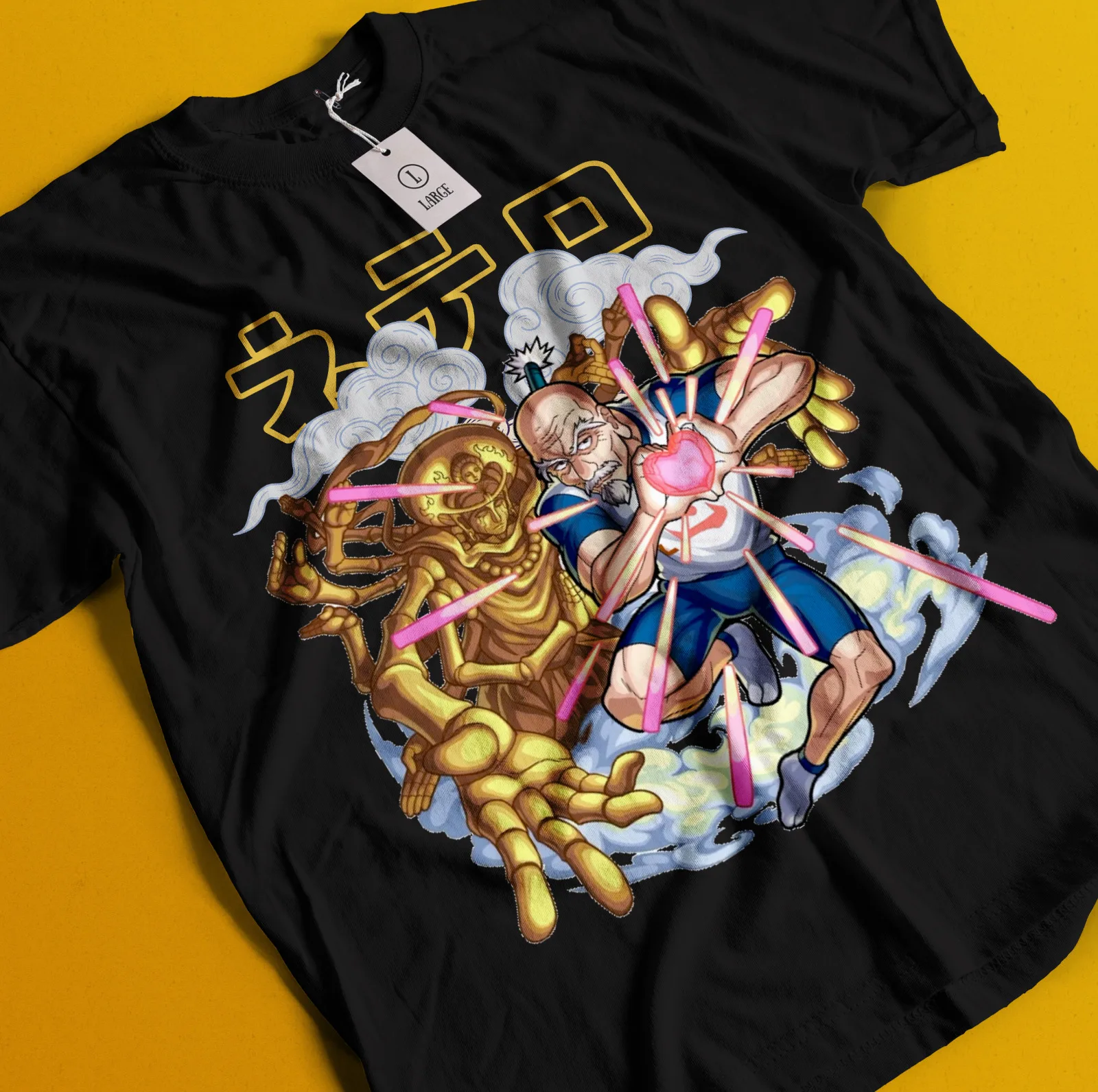 

Netero T-Shirt Hisoka Tshirt Gon Hunter HXH Anime Shirt Pitou Meruem Killua Tee