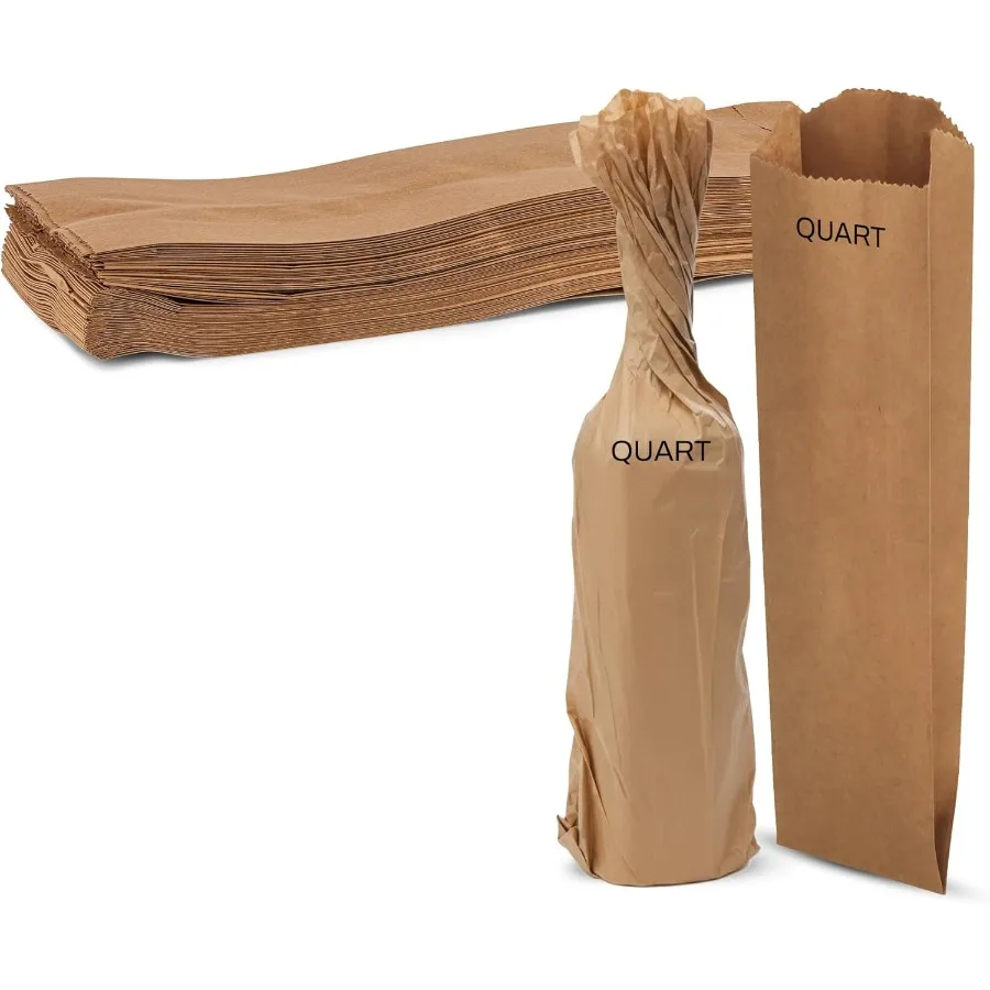 

MT Products rown Wine Paperags Квартовый размер — 4,5 x 2,5 x 16 дюймов Great Ud как Wine ag или For Fresly aked Товары — Ca из 1000