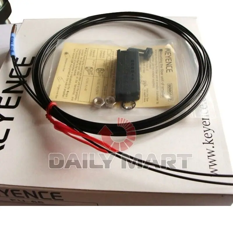 

Keyence Digital Fiber Optic Sensor Pair FU-7F FU7F Original New in Box Free Ship