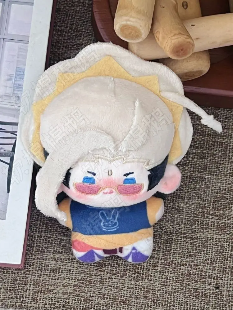 10cm Stuffed Record of Ragnarok Buddha Poseidon Plushie Anime Apollo Beelzebub Figures Plush Doll Toys Keychain Pendant Gift view 5