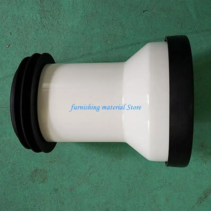 Y5GD Toilet Sewer Extension Pipe Toilet Connector Pipe ABS for Efficient Drainage