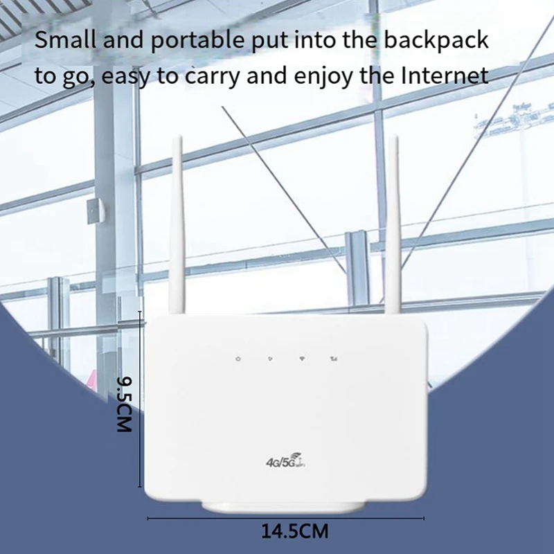 B04B-CPE106-E 4G Wireless Router Modem External Antenna Wireless Hotspot With Sim Card Slot
