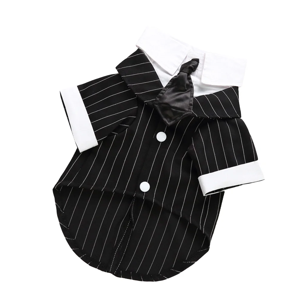 

Pet Dog Suit Stylish Lightweight Formal Wear Exquisite Stitching Comfortable Fit for Weddings Parties Halloween S
