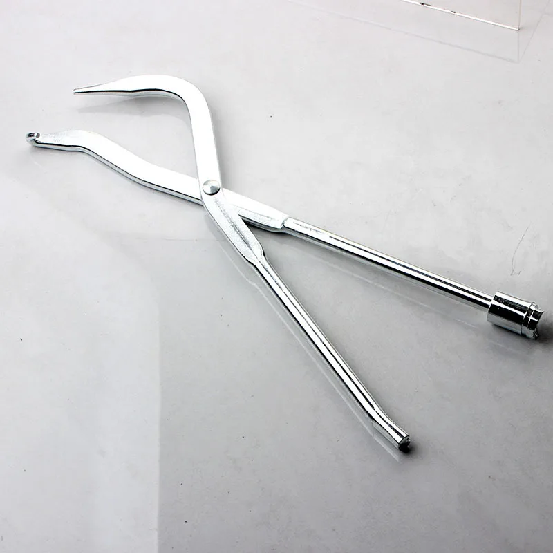 Drum brake spring caliper disassembly and assembly drum brake adjustment bottom shoe repair tool brake adjustment pry bar