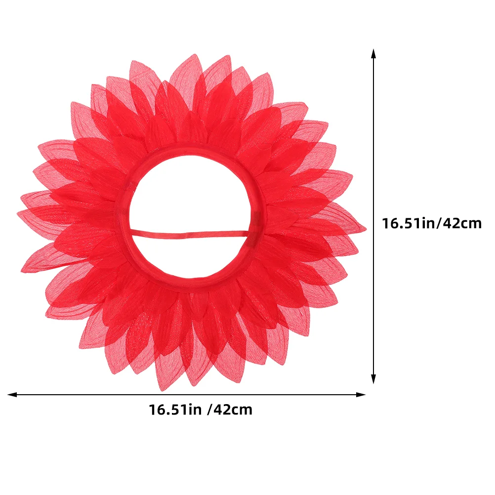 Sonnenblumen-Kopfbedeckung, lustiges Kostüm, Kopfschmuck, Kopfschmuck für Kinder, Palette mit Sämaschine, Tanzparty, Hut, Cosplay