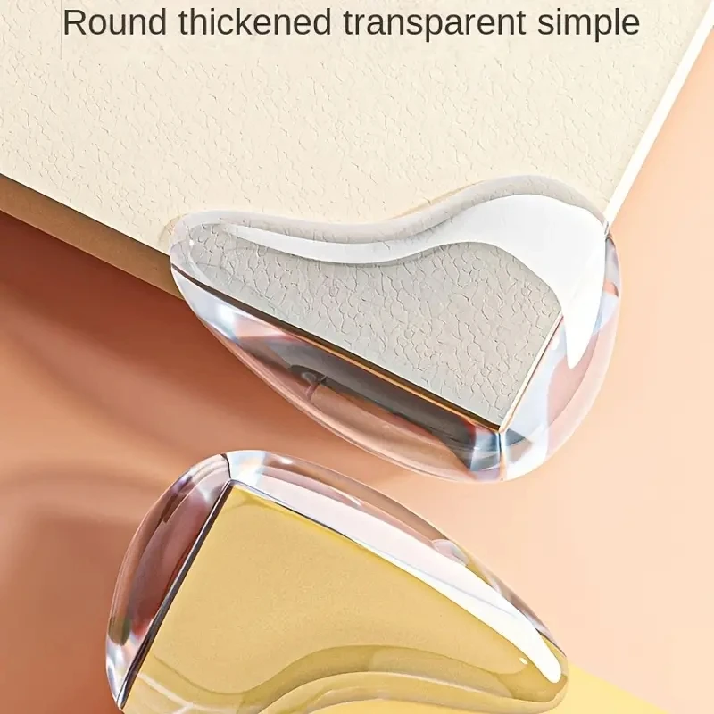 

10PCS waterdrop anti-collision angle transparent table corner children's anti-collision protective cover
