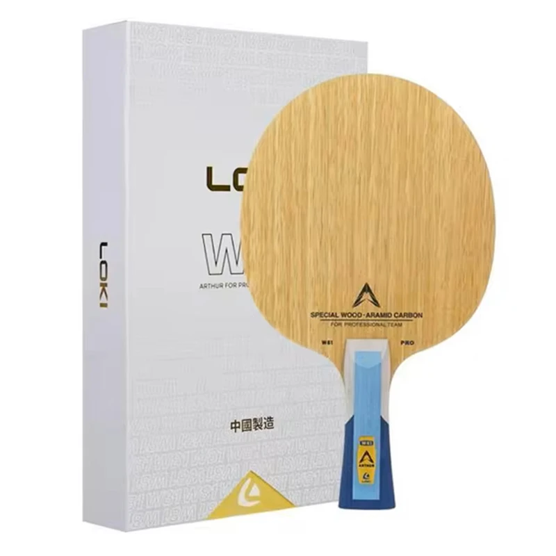 Original LOKI Arthur W81 PRO Table Tennis Blade New 5+2 Aromatic Carbon Special wood Ping Pong Blade Professional team